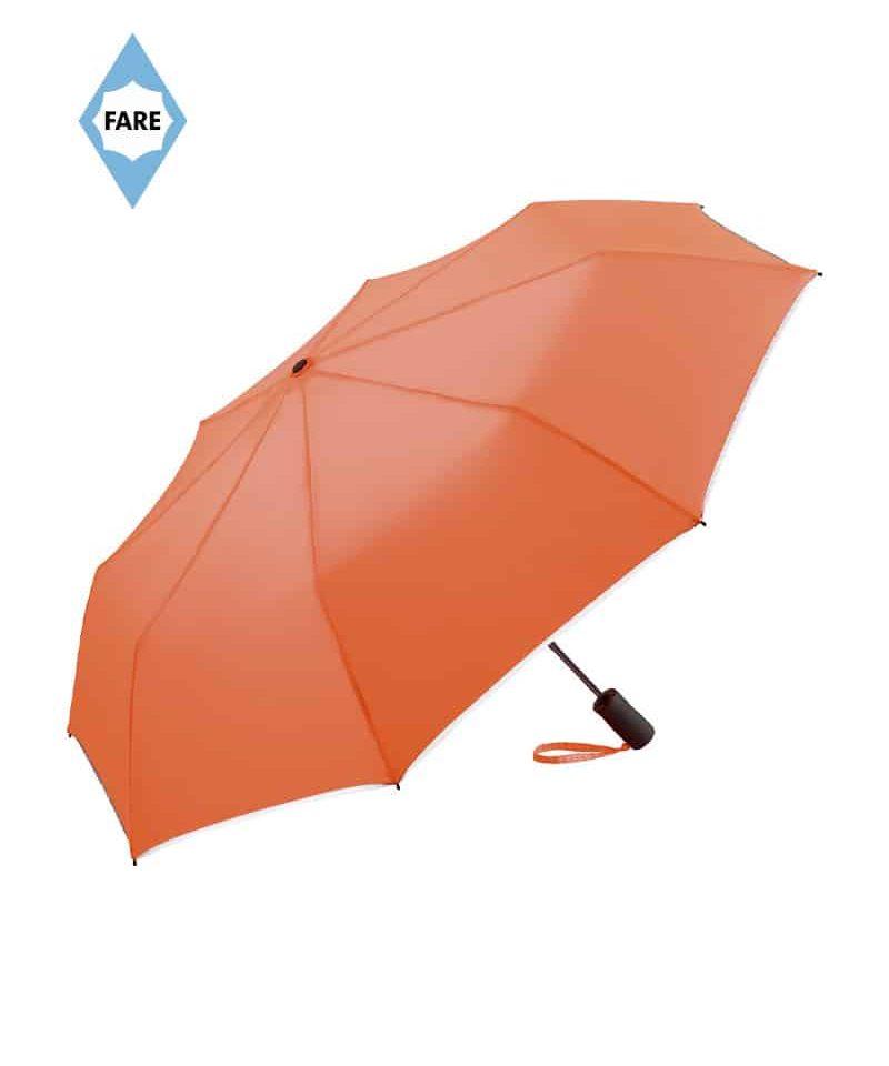 Mini-ombrello-automatico-antivento-FARE-FA5547-arancio-fluo