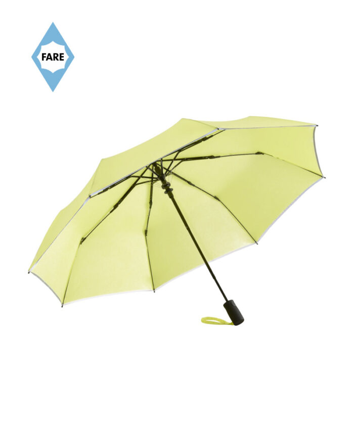 Mini-ombrello-automatico-antivento-FARE-FA5547-giallo-fluo