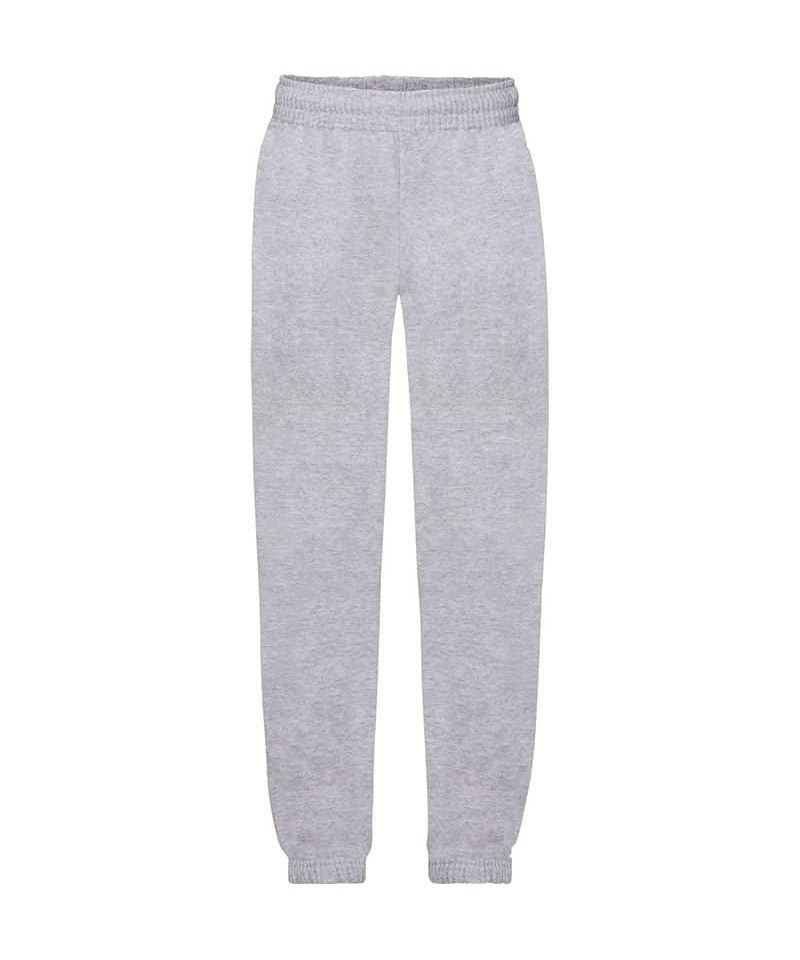 Pantaloni Bambino con due tasche laterali Fruit of the Loom FR640510 grigio-melange