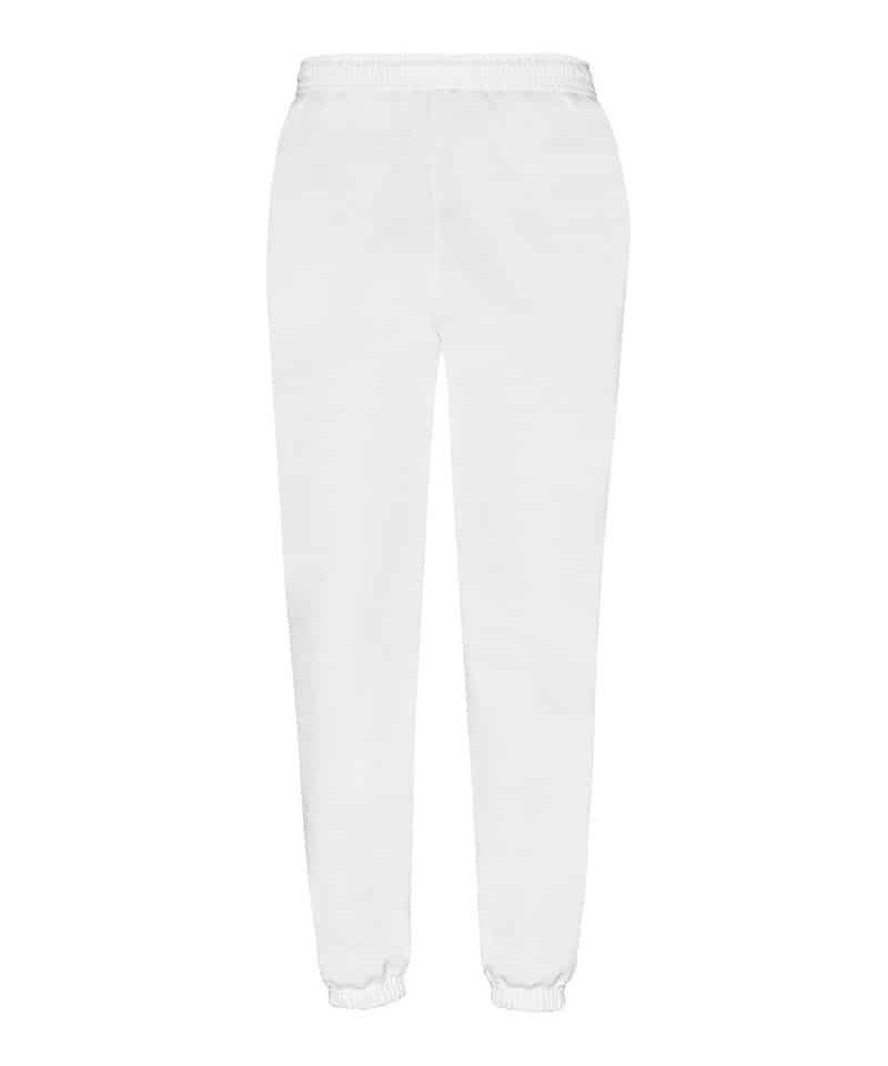 Pantaloni da ginnastica Fruit of the Loom FR640260. 10 Pantaloni-da-ginnastica-Fruit-of-the-Loom-FR640260-da-uomo-con-tasche-bianco