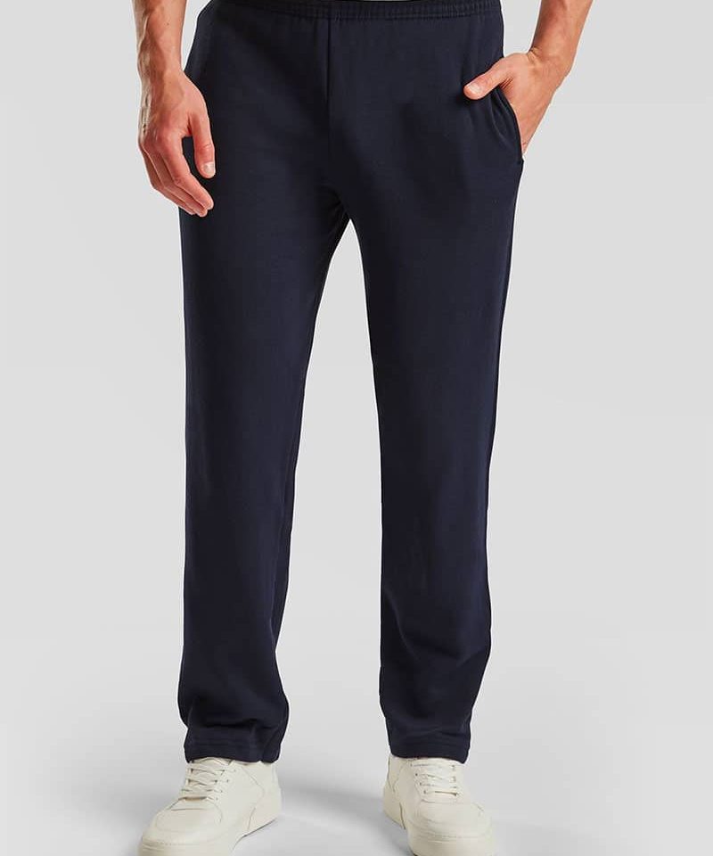 Pantaloni-ginnastica-Fruit-of-the-Loom-FR640320-da-uomo-felpati