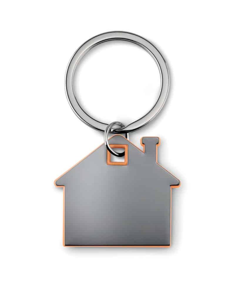 Portachiavi a forma di casa in ABS e acciaio MO8877 12 Portachiavi-a-forma-di-casa-in-ABS-e-acciaio-MO8877-arancio