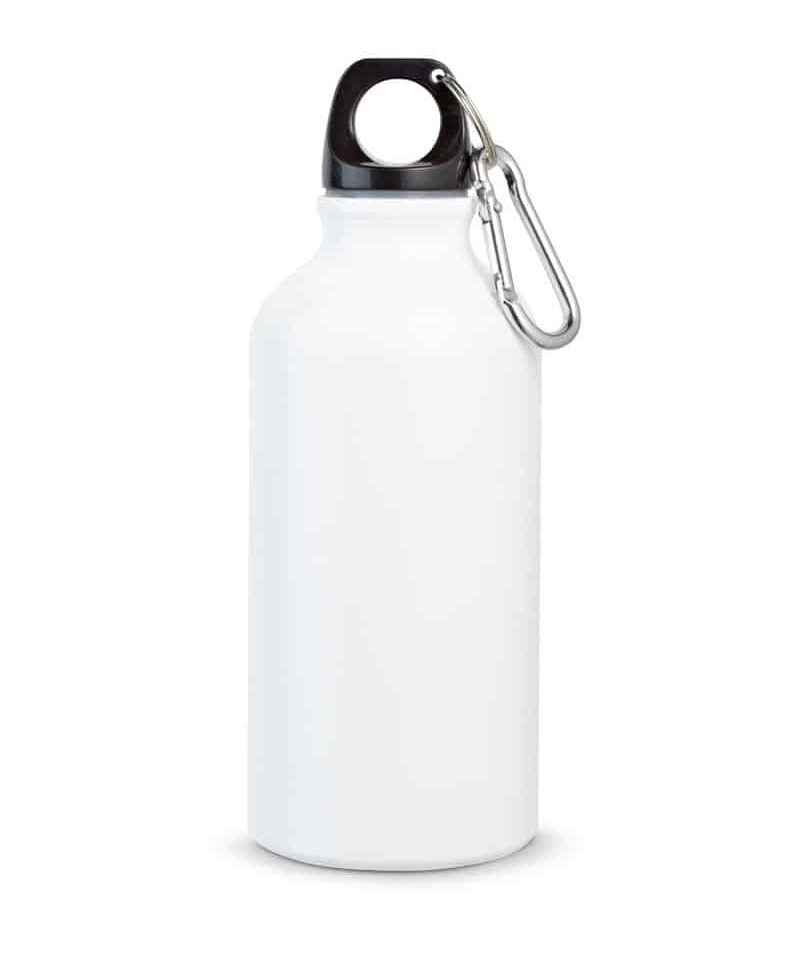 Borraccia in alluminio con moschettone 400ml 94601 17 Borraccia-in-alluminio-con-moschettone-400ml-94601-bianco-106