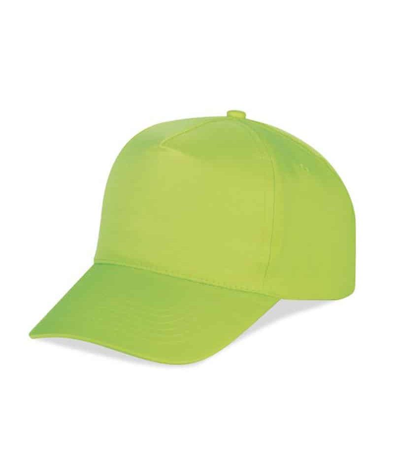 Cappellino baseball 5 pannelli fluo K18019 7 Cappellino-baseball-5-pannelli-fluo-K18019-verde-fluo