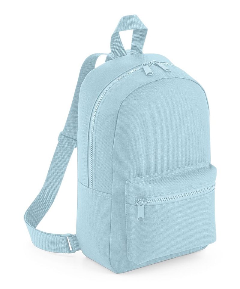 Mini zaino in poliestere Bagbase BG153 20 Mini zaino in poliestere Bagbase BG153 azzurro