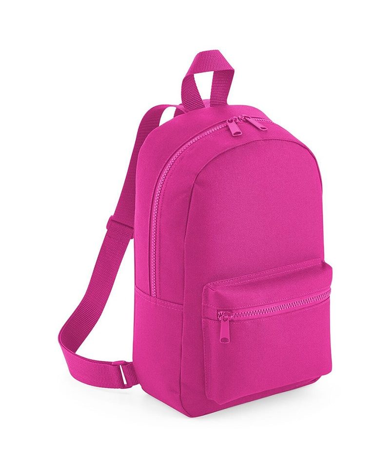 Mini zaino in poliestere Bagbase BG153 fucsia