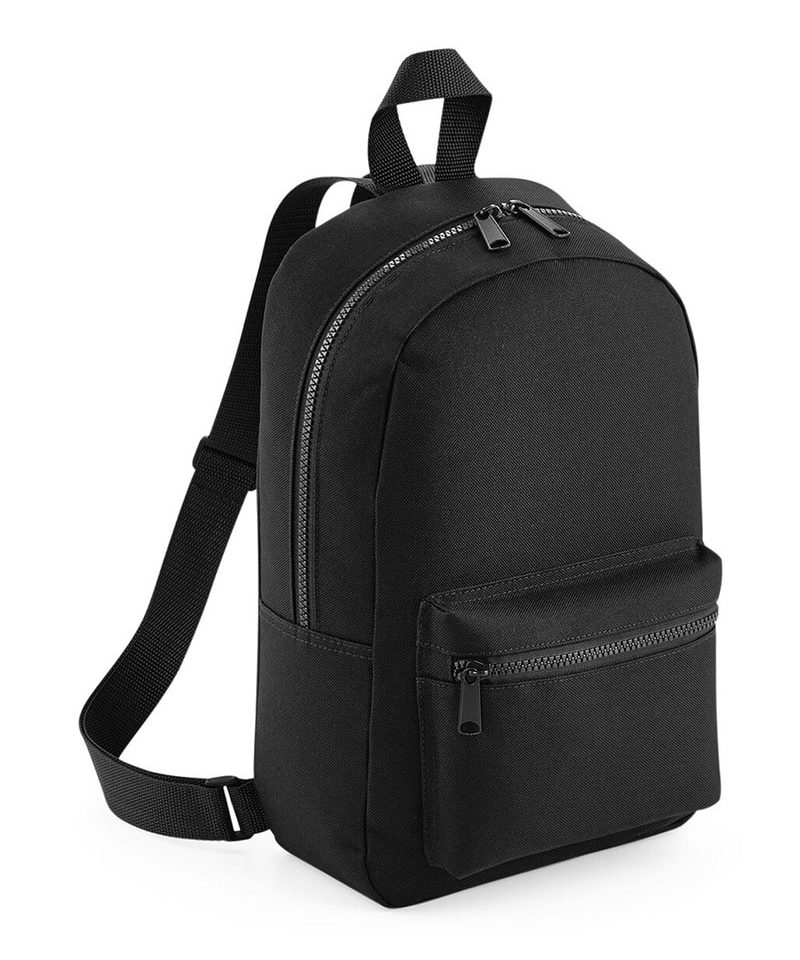 Mini zaino in poliestere Bagbase BG153 16 Mini zaino in poliestere Bagbase BG153 nero