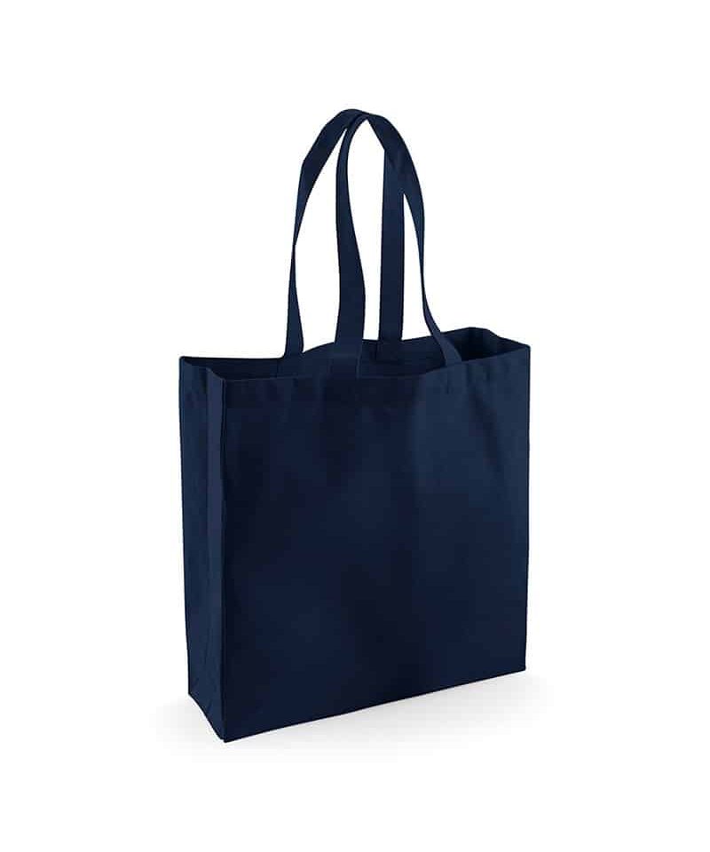 Shopper in Canvas Fair Trade 39x42x13cm Westford Mill W623 12 Shopper-in-Canvas-Fair-Trade-39x42x13cm-Westford-Mill-W623-blu-navy