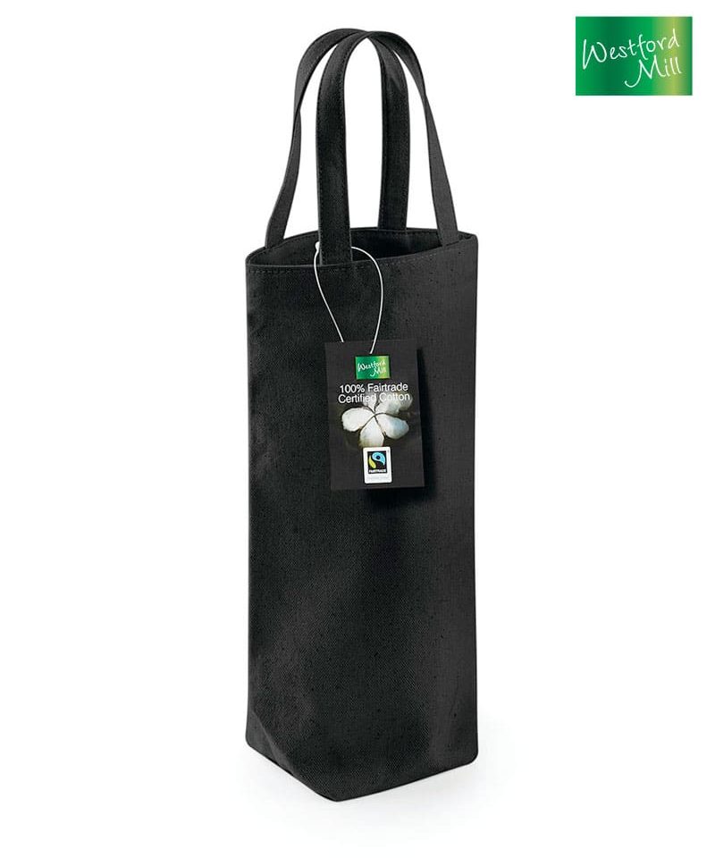 Borsa-Portabottiglie-in-Canvas-Westford-mill-W620-nero