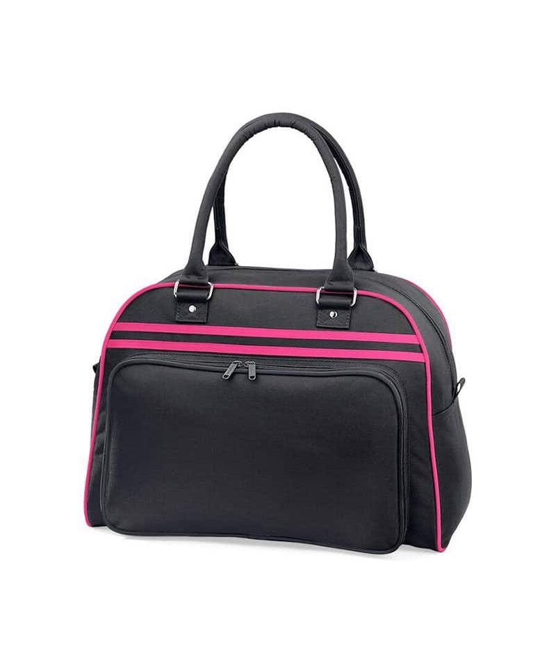 Borsa-danza-in-poliestere-Bagbase-BG75--nero-fucsia