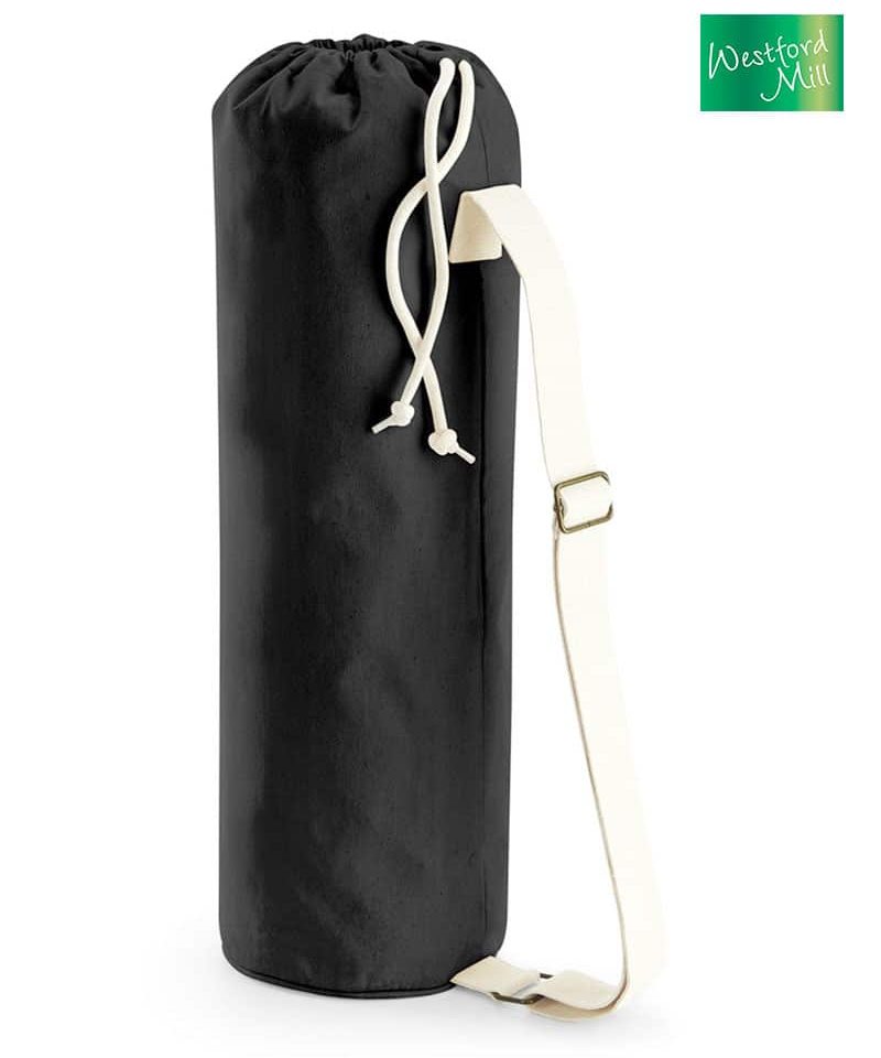 Borsa-in-canvas-organico-per-tappetino-yoga-W816-nero