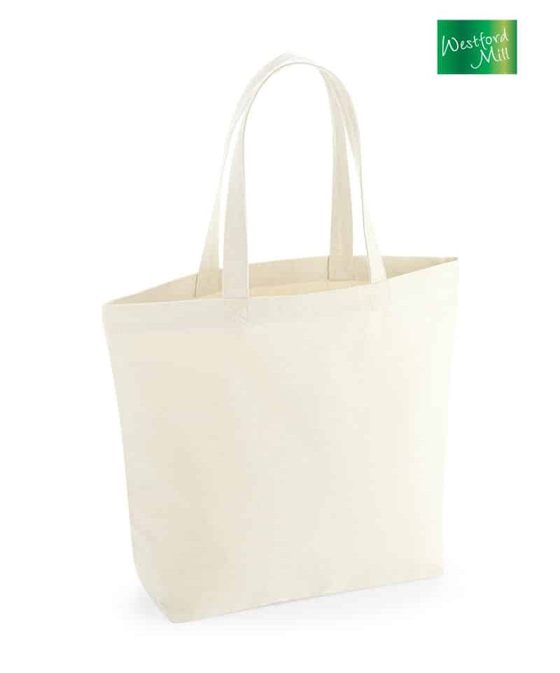 Borsa in cotone e poliestere riciclato Westford Mill W965 6 Borsa-in-cotone-e-poliestere-riciclato-Westford-Mill-W965-naturale