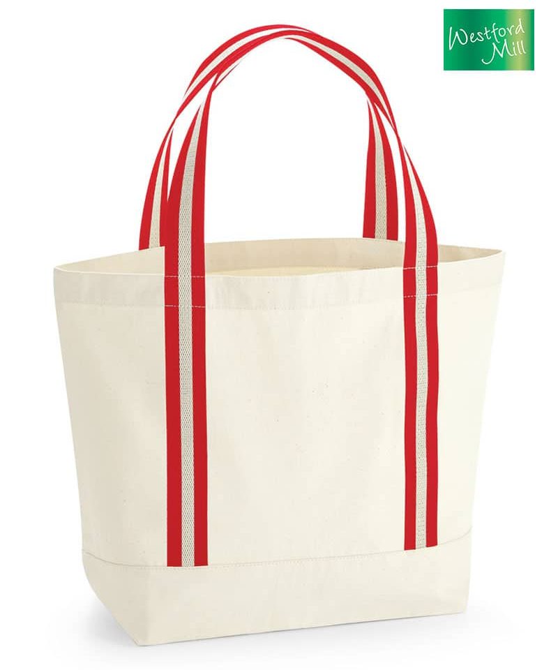 Borsa mare in canvas organico Westford Mill W690 9 Borsa-mare-in-canvas-organico-Westford-Mill-W690-rosso