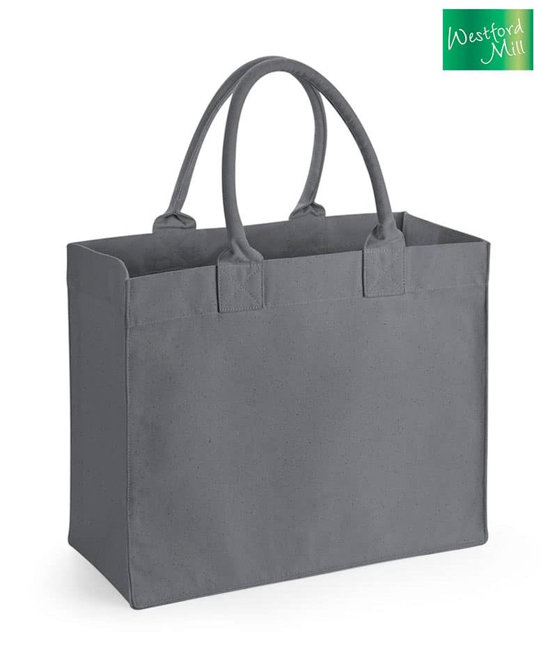 Borsa mare in cotone canvas Westford Mill W608 7 Borsa-mare-in-cotone-canvas-Westford-Mill-W608-grigio