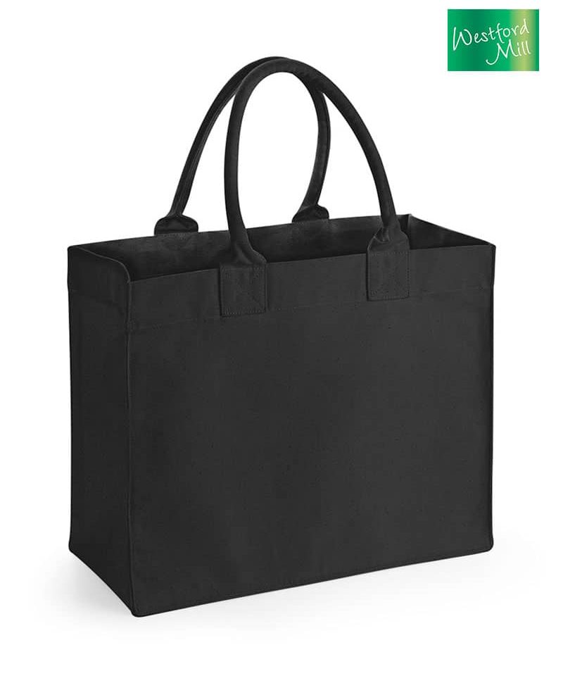 Borsa mare in cotone canvas Westford Mill W608 9 Borsa-mare-in-cotone-canvas-Westford-Mill-W608-nero