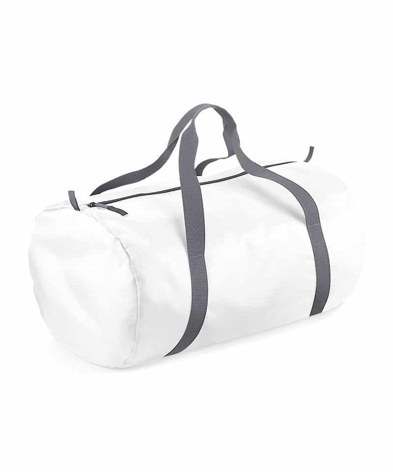 Borsone in poliestere ultraleggero Bagbase BG150 28 Borsone-in-poliestere-ultraleggero-Bagbase-BG150-bianco