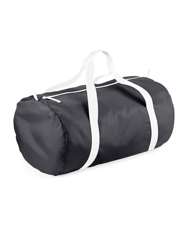 Borsone in poliestere ultraleggero Bagbase BG150 34 Borsone-in-poliestere-ultraleggero-Bagbase-BG150-nero-bianco