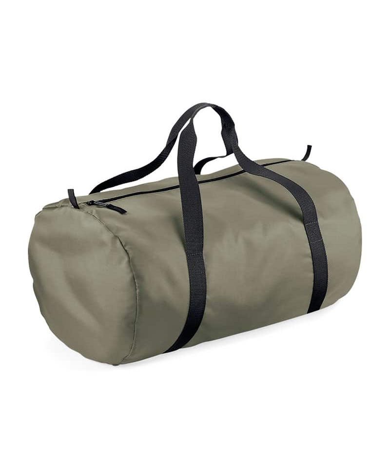 Borsone in poliestere ultraleggero Bagbase BG150 27 Borsone-in-poliestere-ultraleggero-Bagbase-BG150--verde-militare-nero
