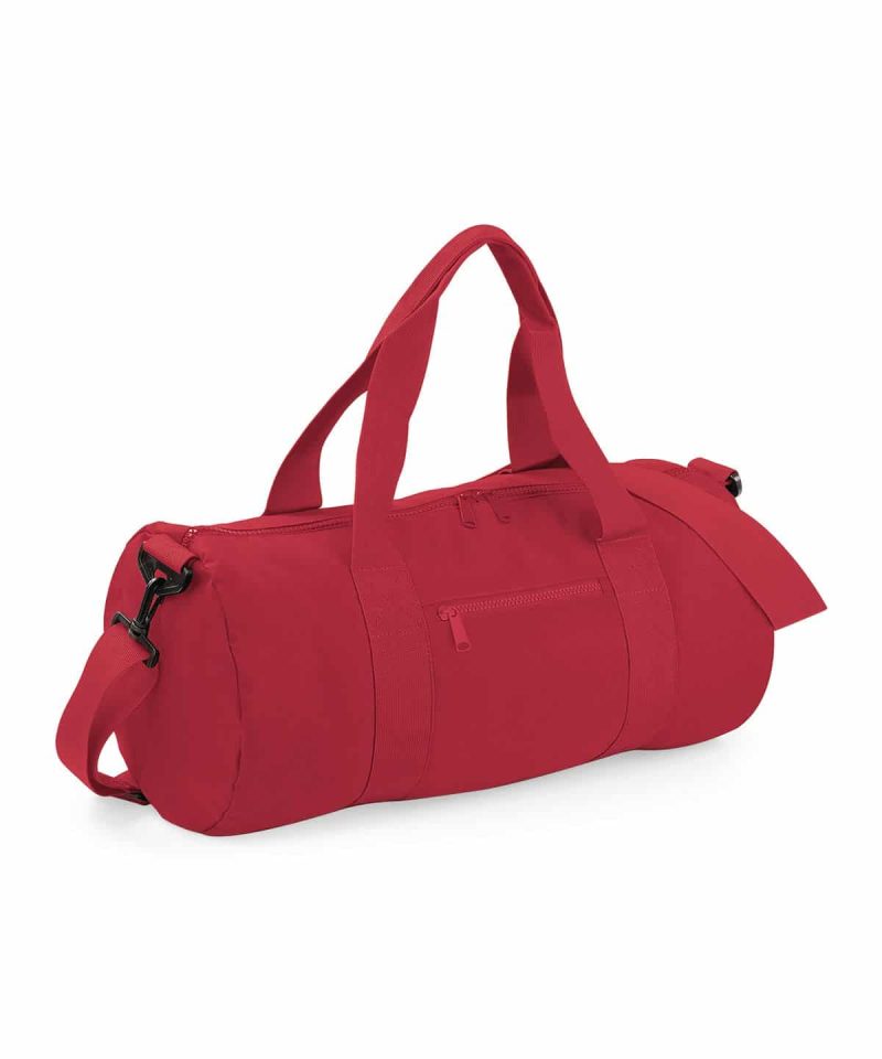 Borsone poliestere tubolare 50x25x25 Bagbase BG140 28 Borsone sport poliestere multitasca Bagbase BG544 rosso