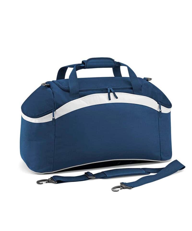 Borsone sport tricolore poliestere Bagbase BG572 13 Borsone-sport-tricolore-poliestere-Bagbase-BG572-blu-navy-bianco