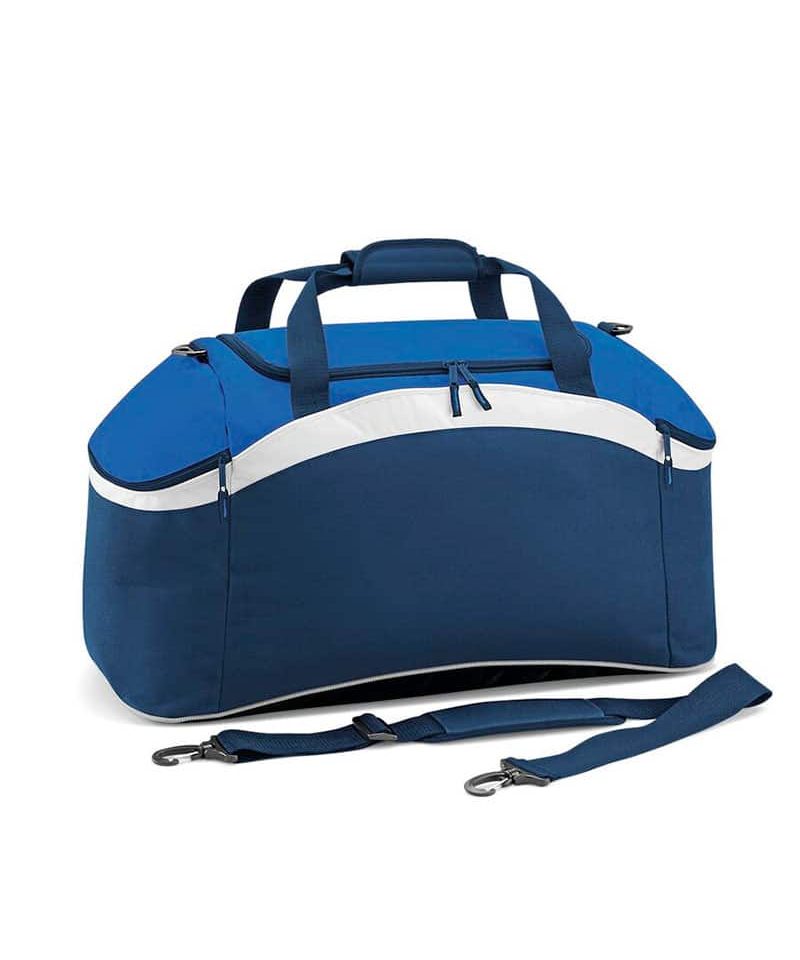 Borsone sport tricolore poliestere Bagbase BG572 12 Borsone-sport-tricolore-poliestere-Bagbase-BG572-blu-navy-royal-e-bianco