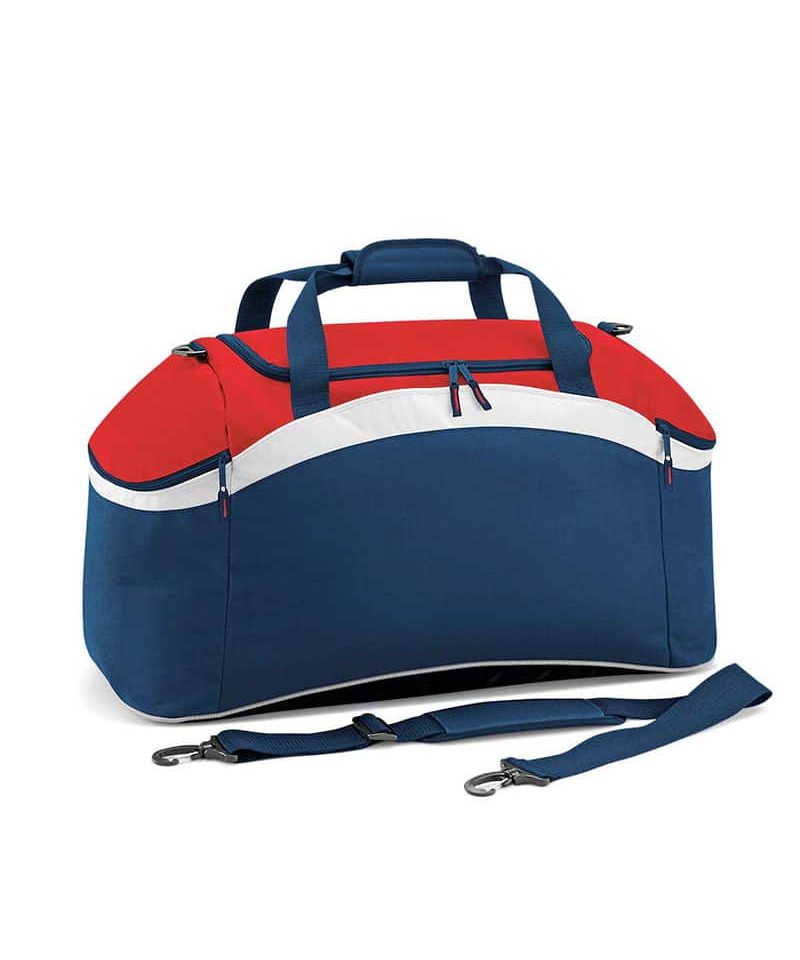 Borsone-sport-tricolore-poliestere-Bagbase-BG572-blu-rosso-bianco