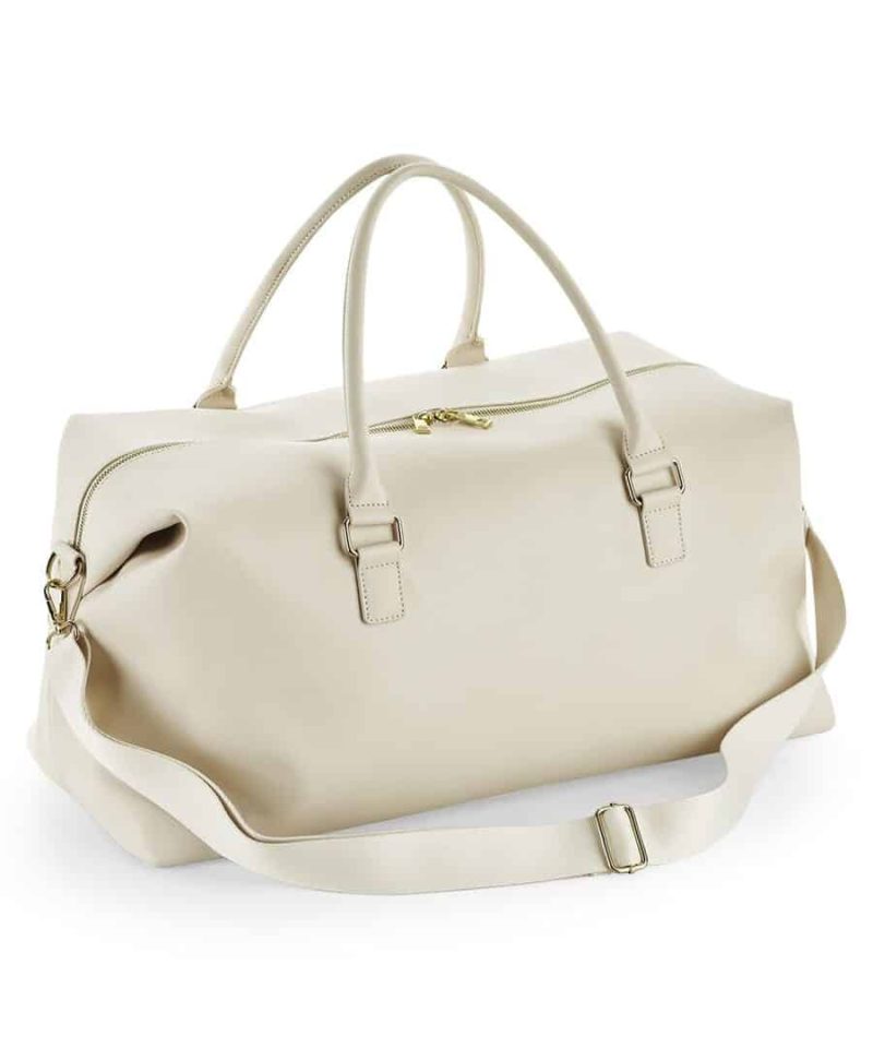 Borsone viaggio in simil pelle PU Bagbase BG760 9 Borsone viaggio in simil pelle PU Bagbase BG760 avorio