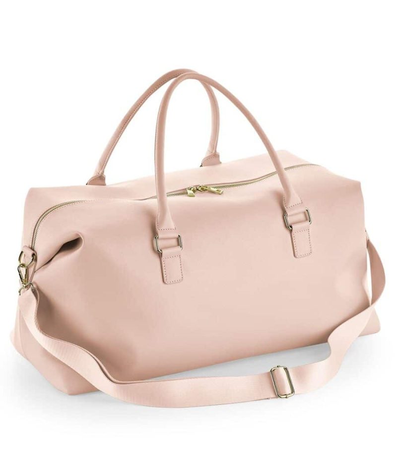 Borsone viaggio in simil pelle PU Bagbase BG760 rosa