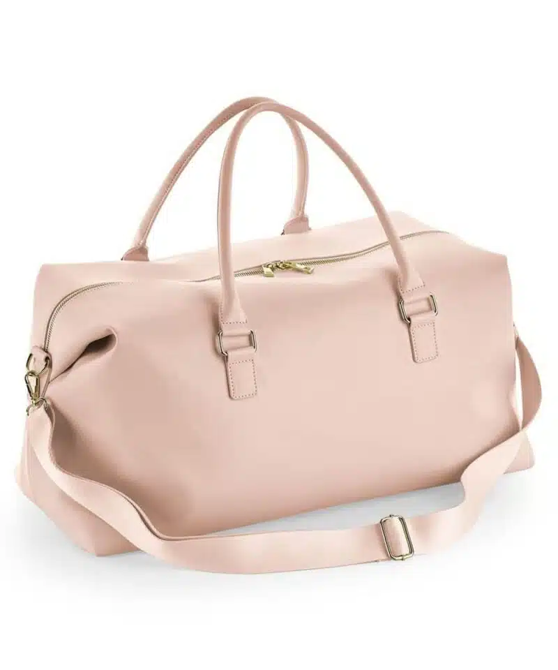 Borsone viaggio in simil pelle PU Bagbase BG760 rosa