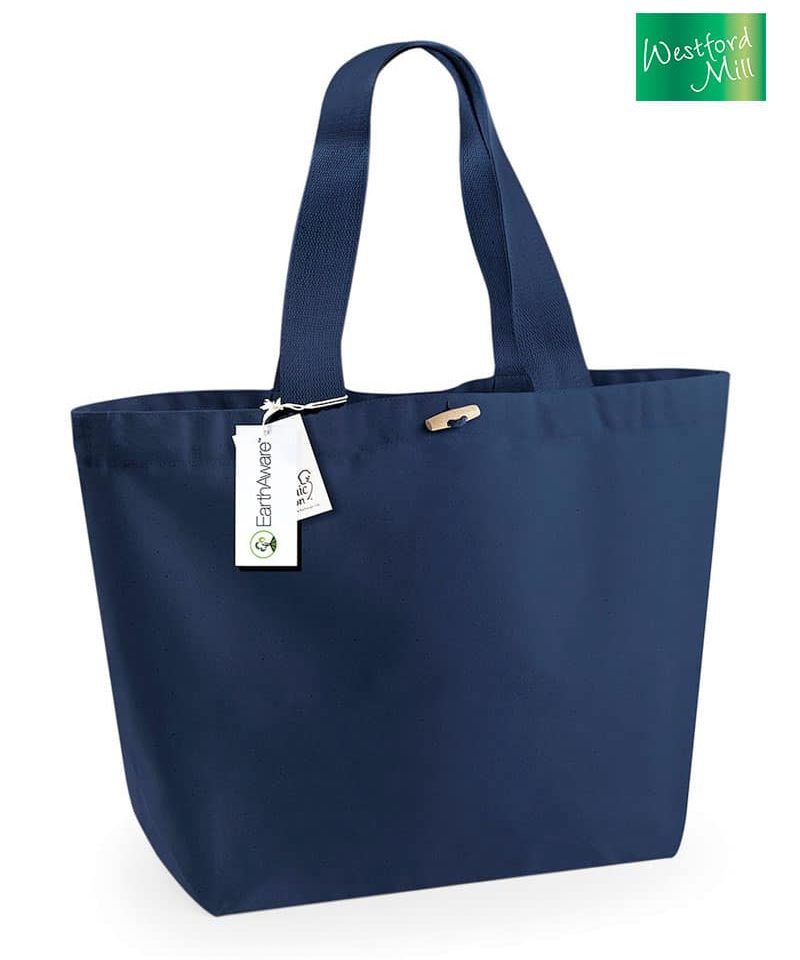 Maxi borsa in cotone organico Westford Mill W855 9 Maxi-borsa-in-cotone-organico-Westford-Mill-W855-blu-navy
