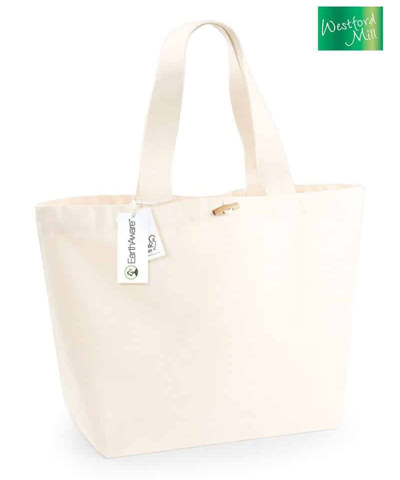 Maxi-borsa-in-cotone-organico-Westford-Mill-W855-naturale