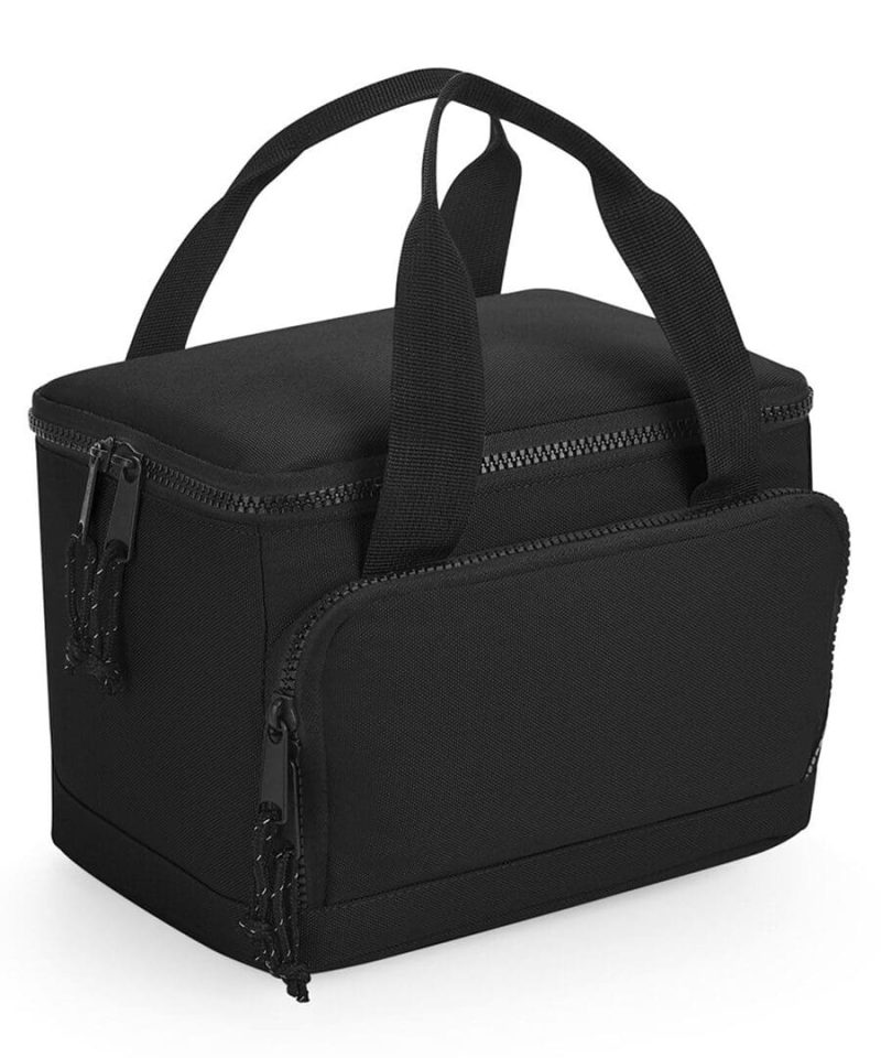 Mini Borsa frigo in poliestere riciclato Bagbase BG288 nero