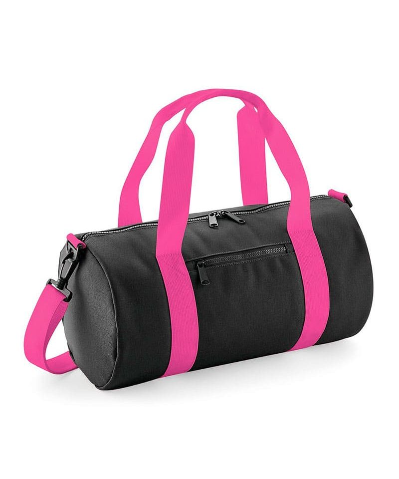 Mini-borsone-tubolare-poliestere-Bagbase-BG140S-nero-fucisa