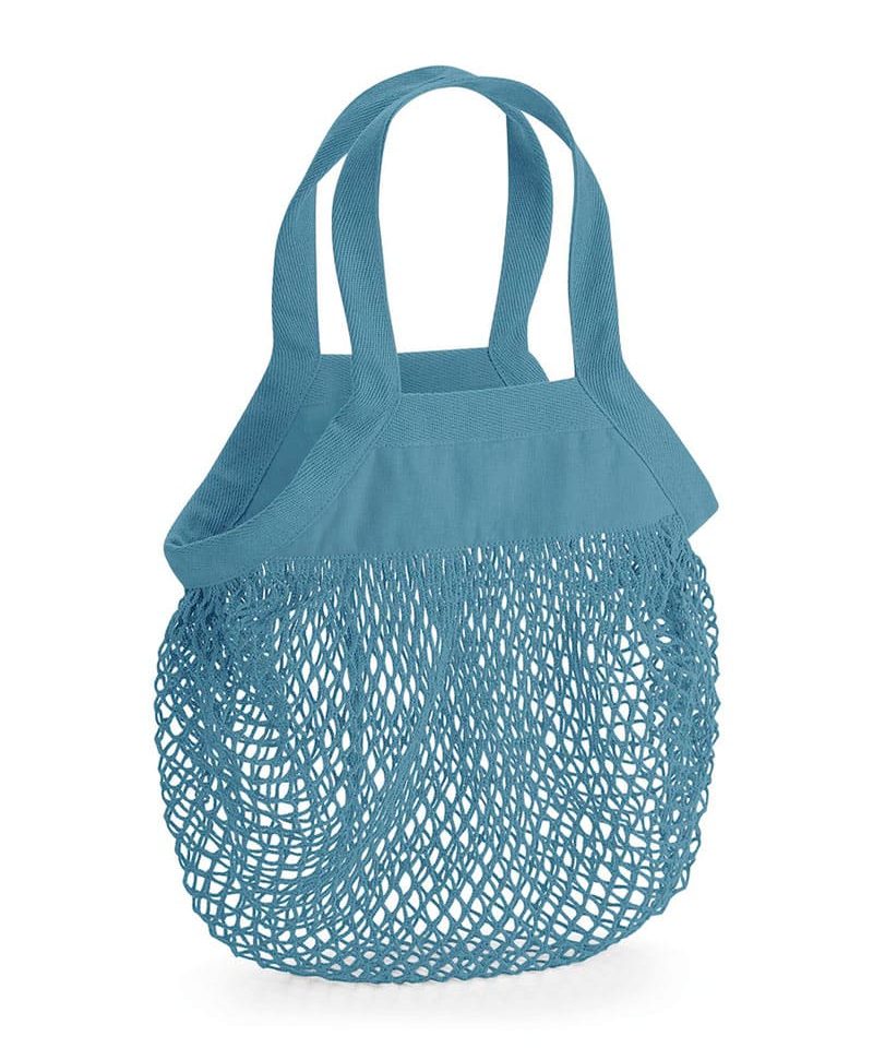 Mini shopper in rete in cotone organico Westford Mill W151 11 Mini-shopper-in-rete-in-cotone-organico-Westford-Mill-W151-blu-avio
