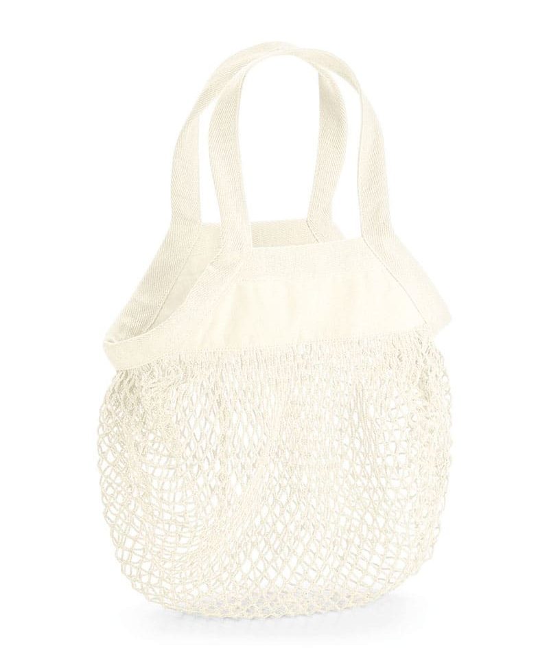 Mini shopper in rete in cotone organico Westford Mill W151 13 Mini-shopper-in-rete-in-cotone-organico-Westford-Mill-W151-naturale