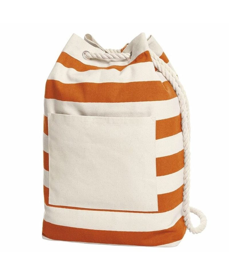 Sacca mare in cotone Halfar H1813348 arancio