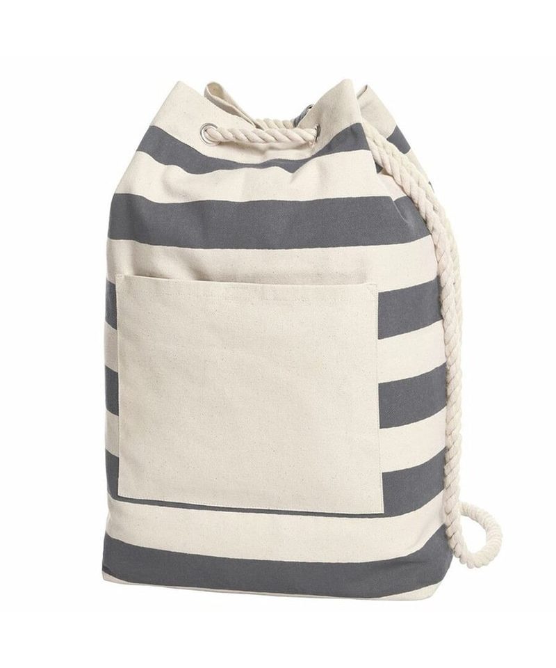 Sacca mare in cotone Halfar H1813348 grigio