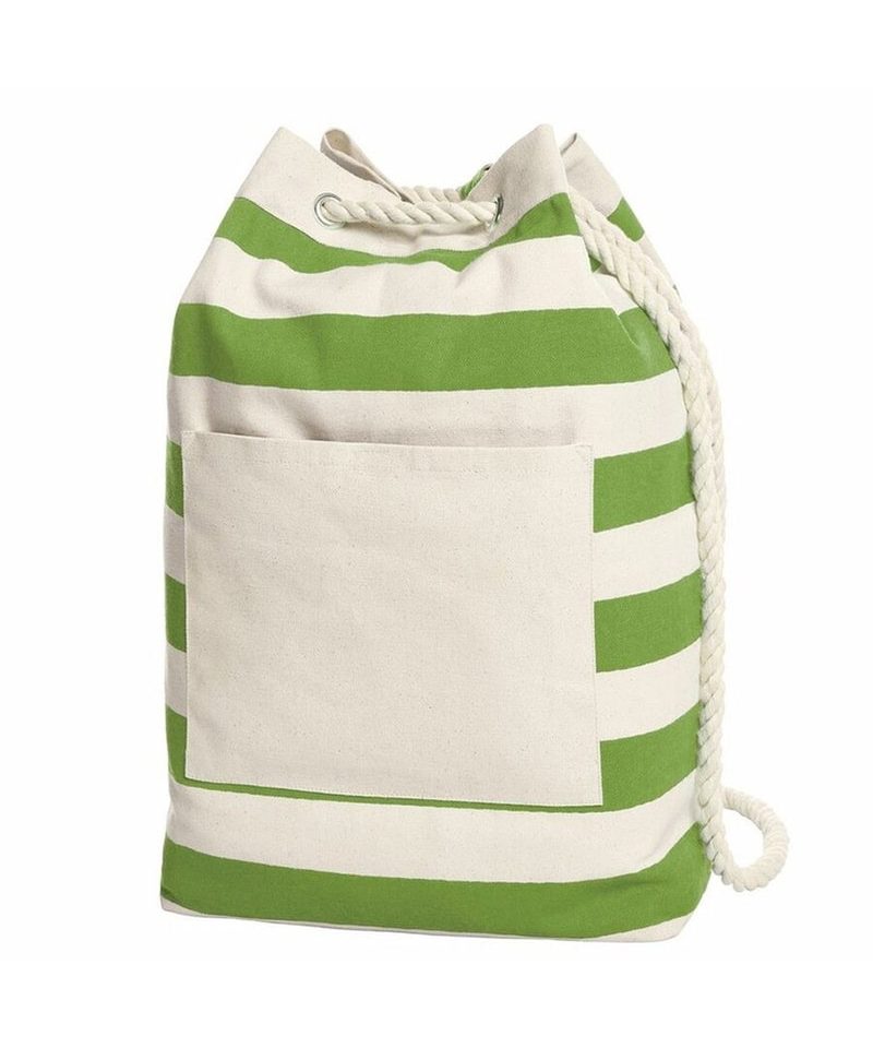 Sacca mare in cotone Halfar H1813348 verde