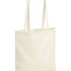 Shopper in cotone e poliestere riciclati Westford Mill W961 2 Shopper in cotone e poliestere riciclati Westford Mill W961 naturale
