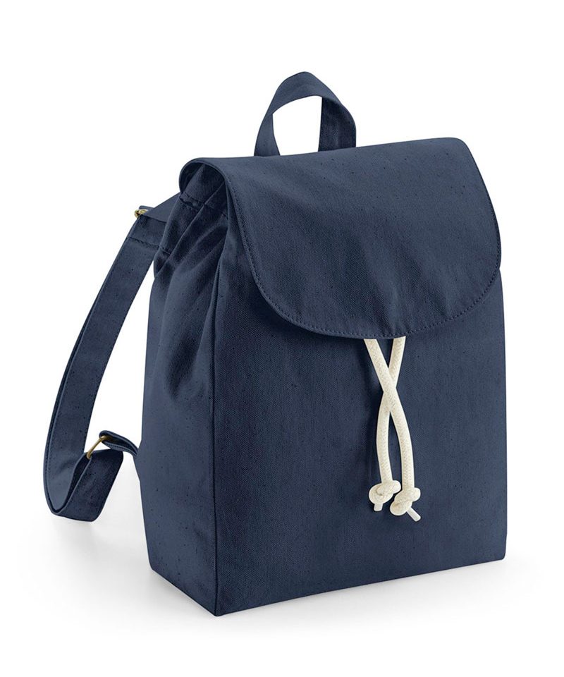 Zainetto in cotone organico Westford Mill W881 9 Zainetto-in-cotone-organico-Westford-Mill-W881-blu-navy