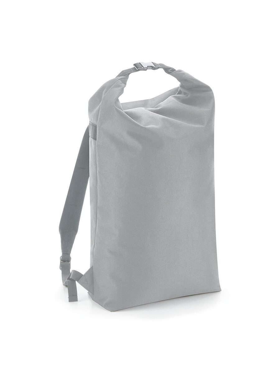 Zaino in tessuto idrorepellente Bagbase BG115 3 Zaino in tessuto idrorepellente BG115 grigio