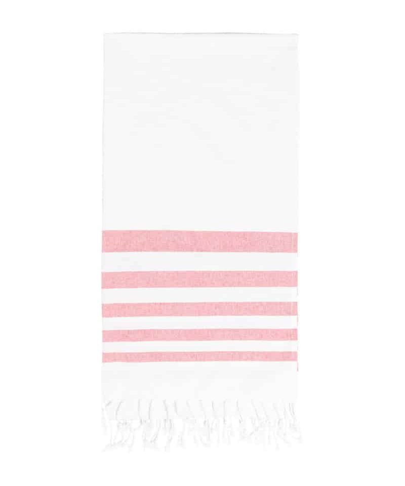 Telo mare pareo bicolore in cotone AP722156 11 Telo-mare-pareo-bicolore-in-cotone-AP722156-bianco-rosso
