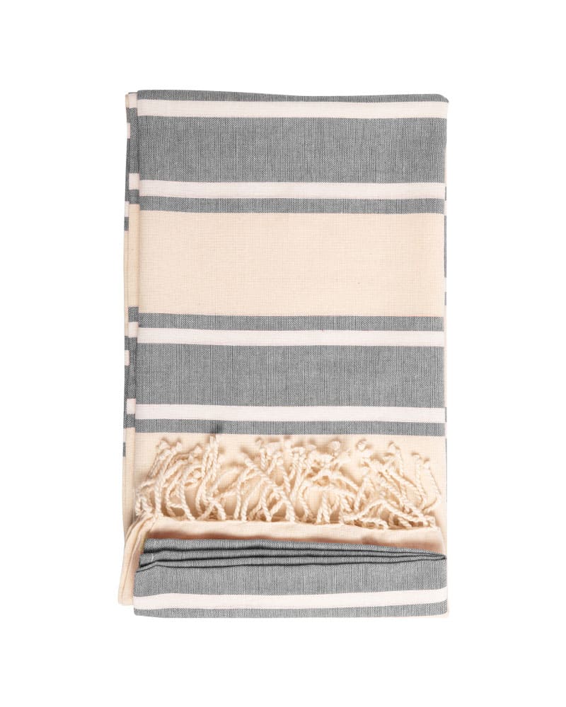 Telo mare pareo bicolore in cotone biologico AP721622 5 Telo-mare-pareo-bicolore-in-cotone-biologic-AP721622-natural-grigio