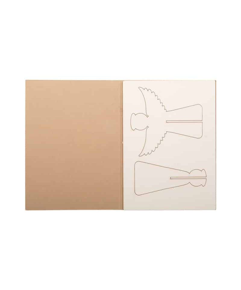 Biglietto-auguri-di-Natale-carta-Kraft-con-puzzle-legno-ap718646