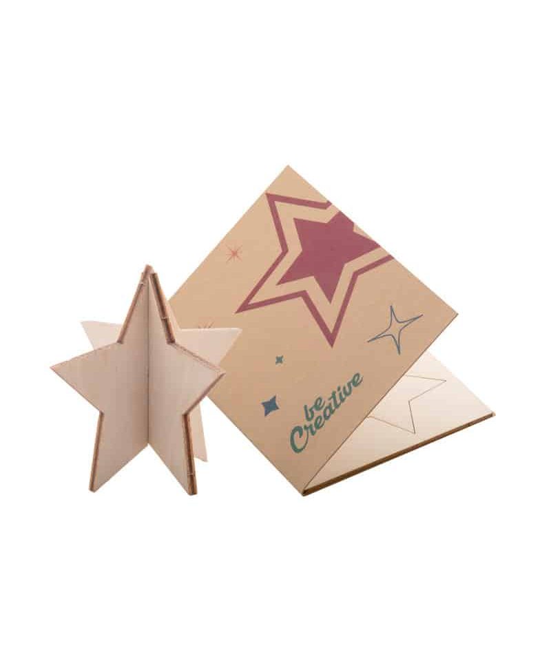 Biglietto-auguri-di-Natale-carta-Kraft-con-puzzle-legno-ap718646-stella