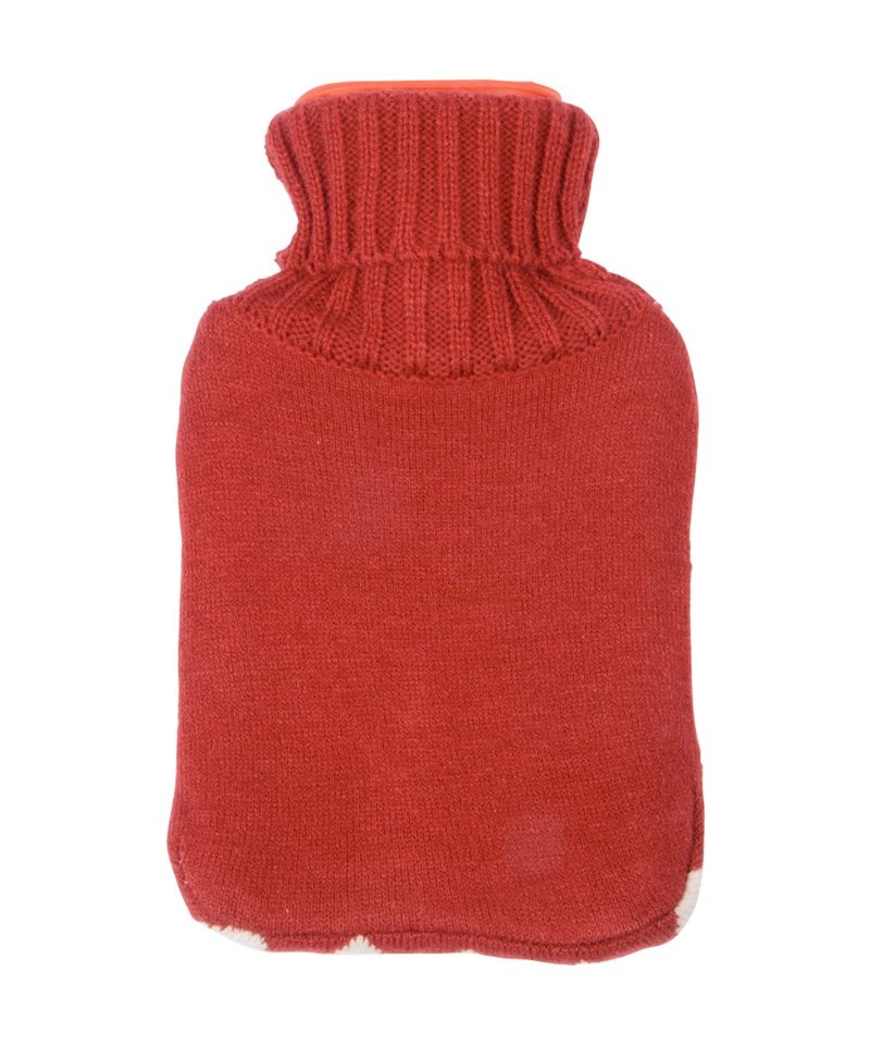 Borsa acqua calda rossa con fantasia cuori 909029 7 Borsa-acqua-calda-con-custodia-a-cuori-56-0909029s-retro
