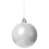 Pallina di Natale bianca 9909802 1 Pallina di Natale bianca 9909802