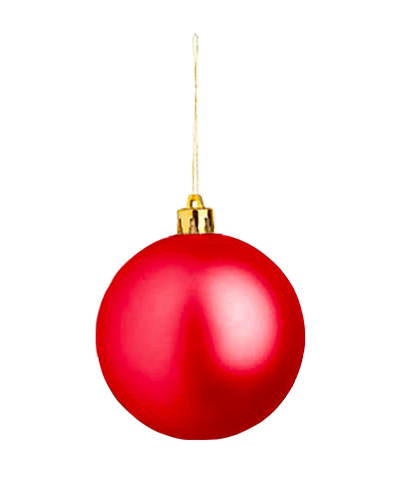 Pallina-di-Natale-con-finitura-opaca-9909932-rosso