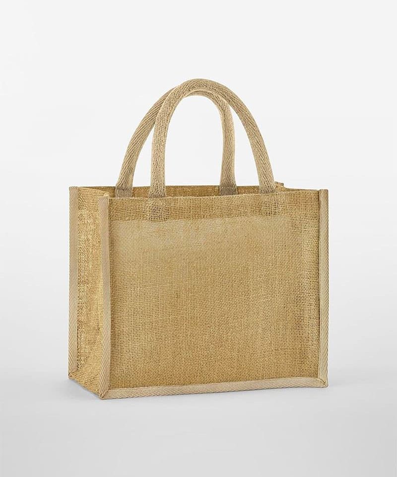 Borsa in juta con bordi colorati 30x30x19 Westford Mill W473 11 Borsa-mini-in-juta-con-bordi-colorati-30x30x19-Westford-Mill-W473-naturale