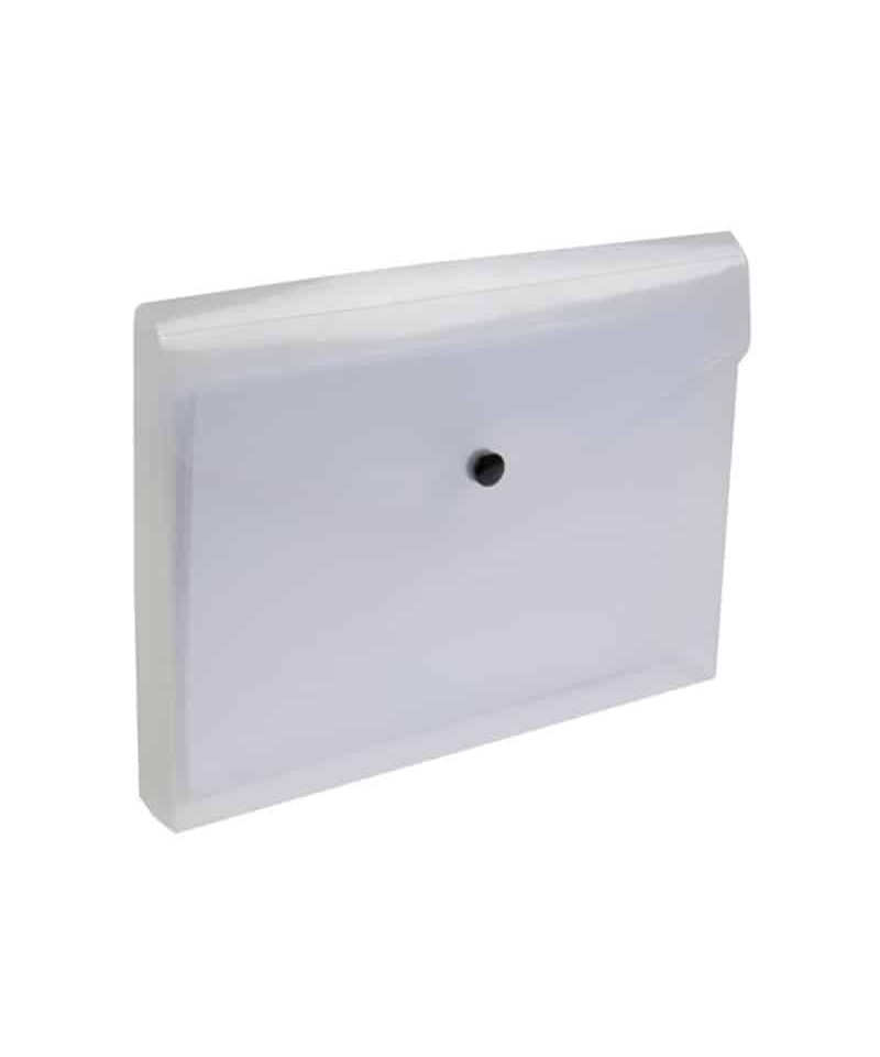 Busta portadocumenti iin PP 150 con soffietto 19424 9 Busta-A5-portadocumenti-iin-PP-150-con-soffietto-19424-bianco-lato